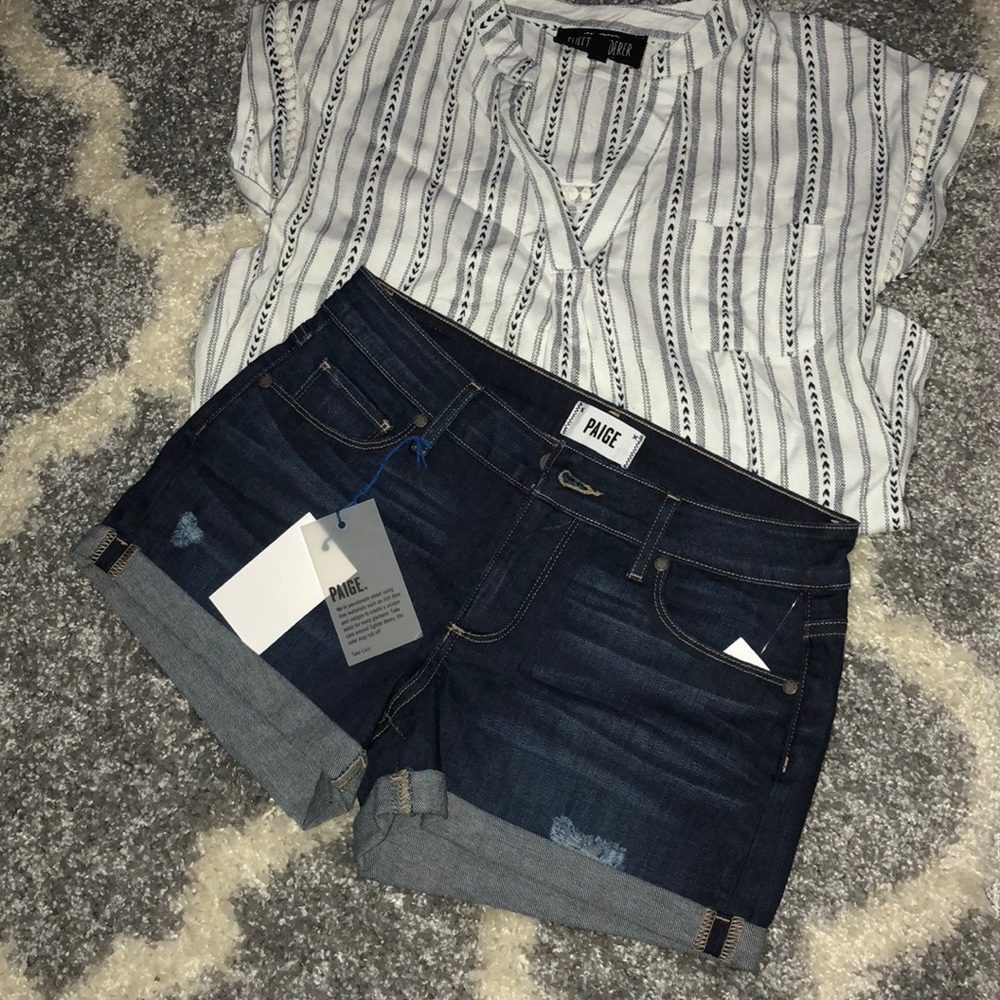 Paige denim shorts